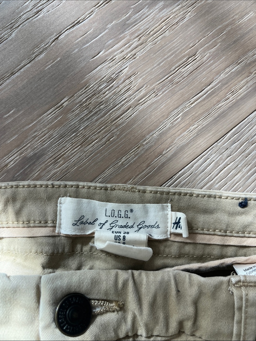 H&M Beige/Tan Casual pants